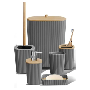 VANTORIA Bathroom Accessories Set, 6 Pieces