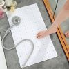 Bathlux Non-Slip Bath Mat Shower Rug PVC Mat Anti-Bacterial (White) UAE