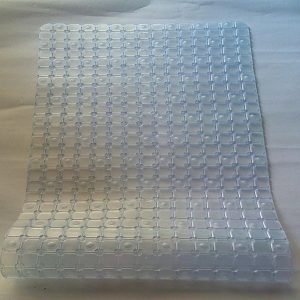 Bathlux Non-Slip Bath Mat Shower Rug PVC Mat Anti-Bacterial ( Clear ) UAE