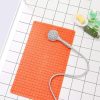 Bathlux Non-Slip Bath Mat Shower Rug PVC Mat Anti-Bacterial (Orange) UAE