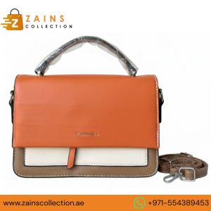 VERNIKA Modern Muse Crossbody, Ladies Fashion Handbag (Orange Color) “Elegantly packed in premium packaging – perfect for gifting.”