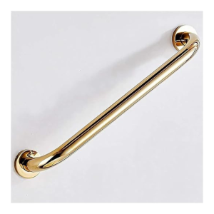 Grab Bars Bathroom Handles Golden Brass Handrail for Bathtub, Non Slip Grip for Shower/Toilet, Pregnant 24 inch by 1.25 inch