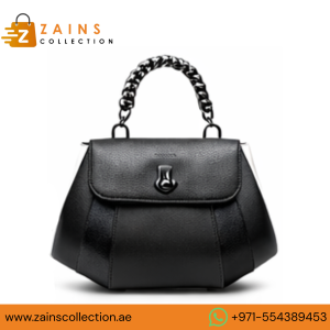 VERNIKA Tri-Tone Statement Satchel, Ladies Fashion with Wallet & Strap (Classic Black)